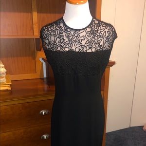 Long Black Dress by Donna Morgan Size 6.